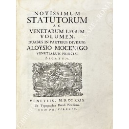 Novissimum statutorum ac venetarum Novissimum statutorum ac venetarum
