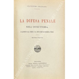 La difesa penale nell'istruttoria