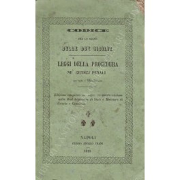 Codice per lo Regno delle Due Sicilie Codice per lo Regno delle Due Sicilie