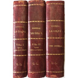 La colpa nel diritto civile odierno La colpa nel diritto civile odierno