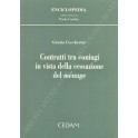 Contratti tra coniugi in vista della cessazione del menage