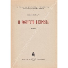 Il sostituto d'imposta