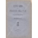 Annuario della Università degli Studi di Camerino