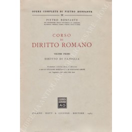 Corso di diritto romano. Corso di diritto romano.