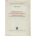 Ermeneutica e giurisprudenza