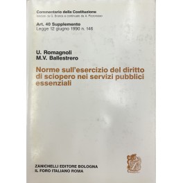 Norme sull'esercizio del diritto di sciopero nei servizi pubblici essenziali Norme sull'esercizio del diritto di sciopero nei servizi pubblici essenziali