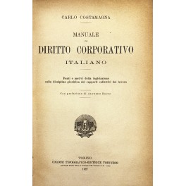 Manuale di diritto corporativo italiano Manuale di diritto corporativo italiano