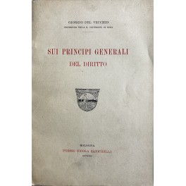 Sui principi generali del diritto Sui principi generali del diritto