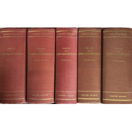 Codice delle leggi amministrative Codice delle leggi amministrative
