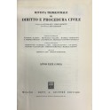 Rivista trimestrale di diritto e procedura civile