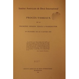 Institut Americain de Droit International Institut Americain de Droit International