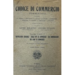 Disposizioni generali degli atti di commercio