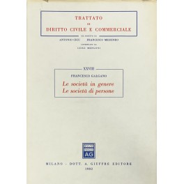 Le società in genere. Le società di persone