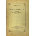 Opuscoli di diritto criminale