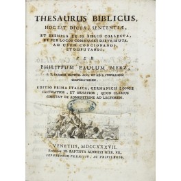 Thesaurus biblicus
