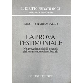 La prova testimoniale