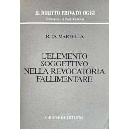 L'elemento soggettivo nella revocatoria fallimentare