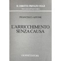 L'arricchimento senza causa