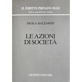 Le azioni di società