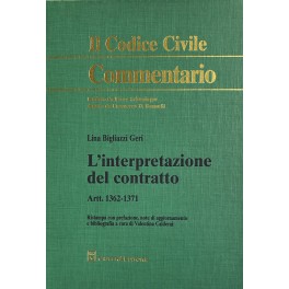 L'interpretazione del contratto. Artt. 1362-1371