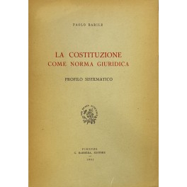 La Costituzione come norma giuridica