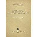 La retroattività degli atti amministrativi