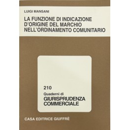 La funzione di indicazione d'origine