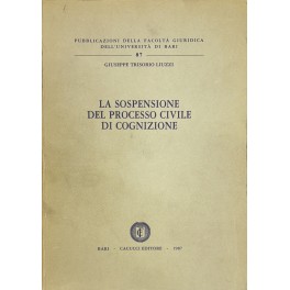 La sospensione del processo civile di cognizione