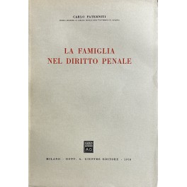 La famiglia nel diritto penale