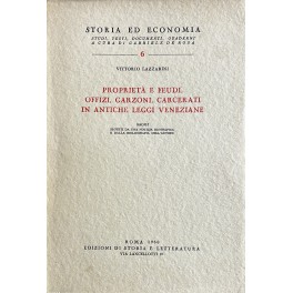 Proprietà e feudi Proprietà e feudi