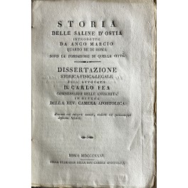 Storia delle saline d'Ostia Storia delle saline d'Ostia