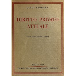 Diritto privato attuale
