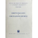 Diritti esclusivi e circolazione dei beni