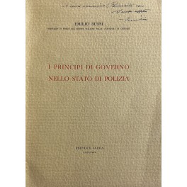 I principi di governo nello Stato di polizia