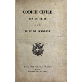 Codice Civile di Sardegna Codice Civile di Sardegna
