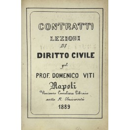 Contratti. Lezioni di diritto civile Contratti. Lezioni di diritto civile