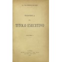 Teoria del titolo esecutivo