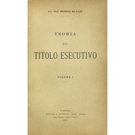 Teoria del titolo esecutivo