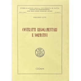 Contratti regolamentari e normativi