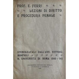 Lezioni di diritto e proceduta penale