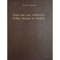 Studi per una operante storia urbana di Venezia