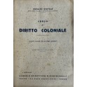 Corso di diritto coloniale