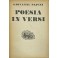 Poesia in versi. Opera prima pane e vino