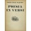 Poesia in versi. Opera prima pane e vino