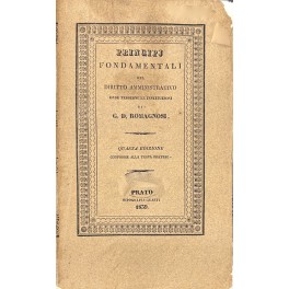 Principj fondamentali del diritto amministrativo