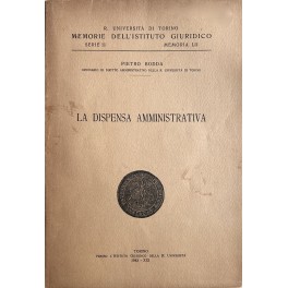 La dispensa amministrativa