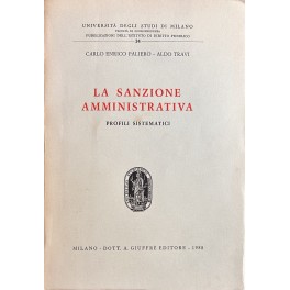 La sanzione amministrativa. Profili sistematici