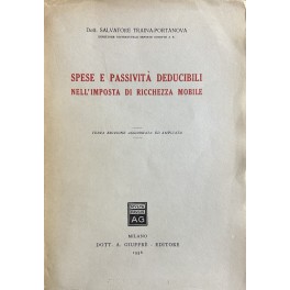 Spese e passività deducibili nell'imposta di ricchezza mobile
