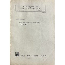 Note sul potere amministrativo di coazione