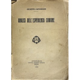 Analisi dell'esperienza comune